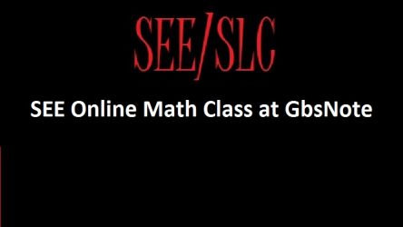 SEE Online Math Class