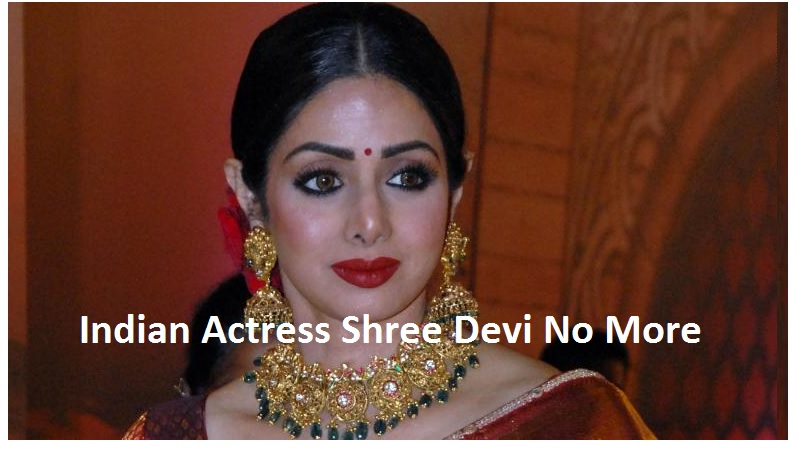 Indian Actress Sridevi