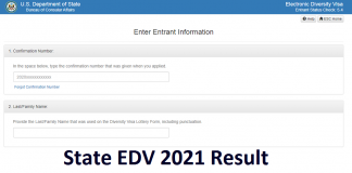 State EDV 2021 Result