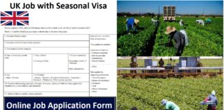 UK Job with Seasonal Visa