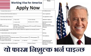 Working Visa for America