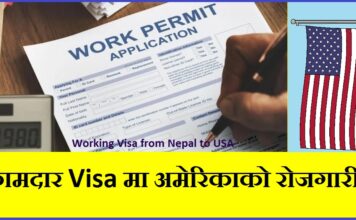 Working Visa from Nepal to USA
