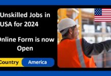 Unskilled Jobs in USA for 2024