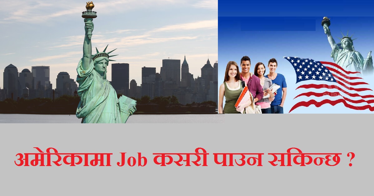 USA Job with Working Visa