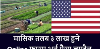 Work Permit Job in USA for Nepali